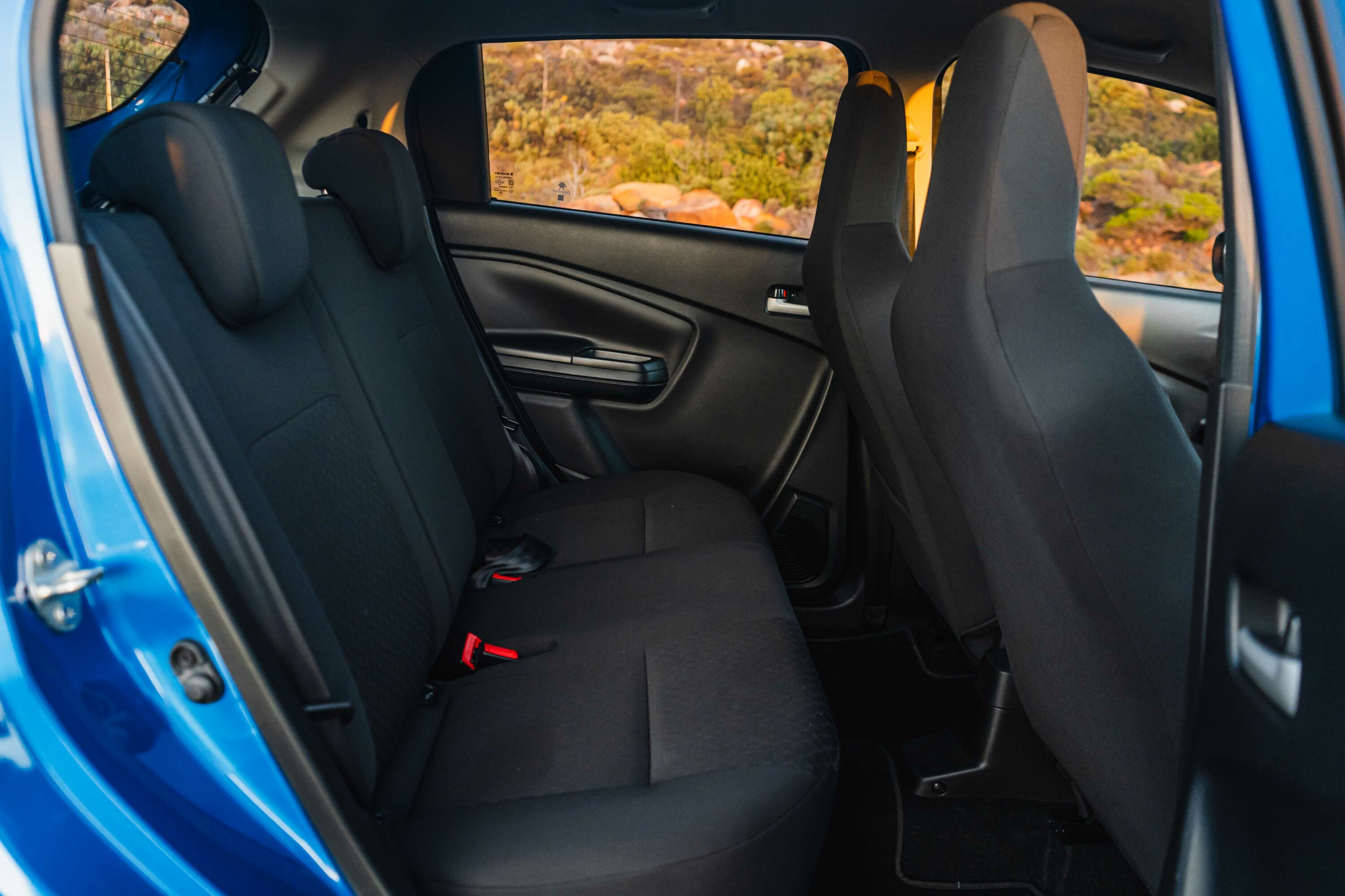 Suzuki Celerio Rear seats