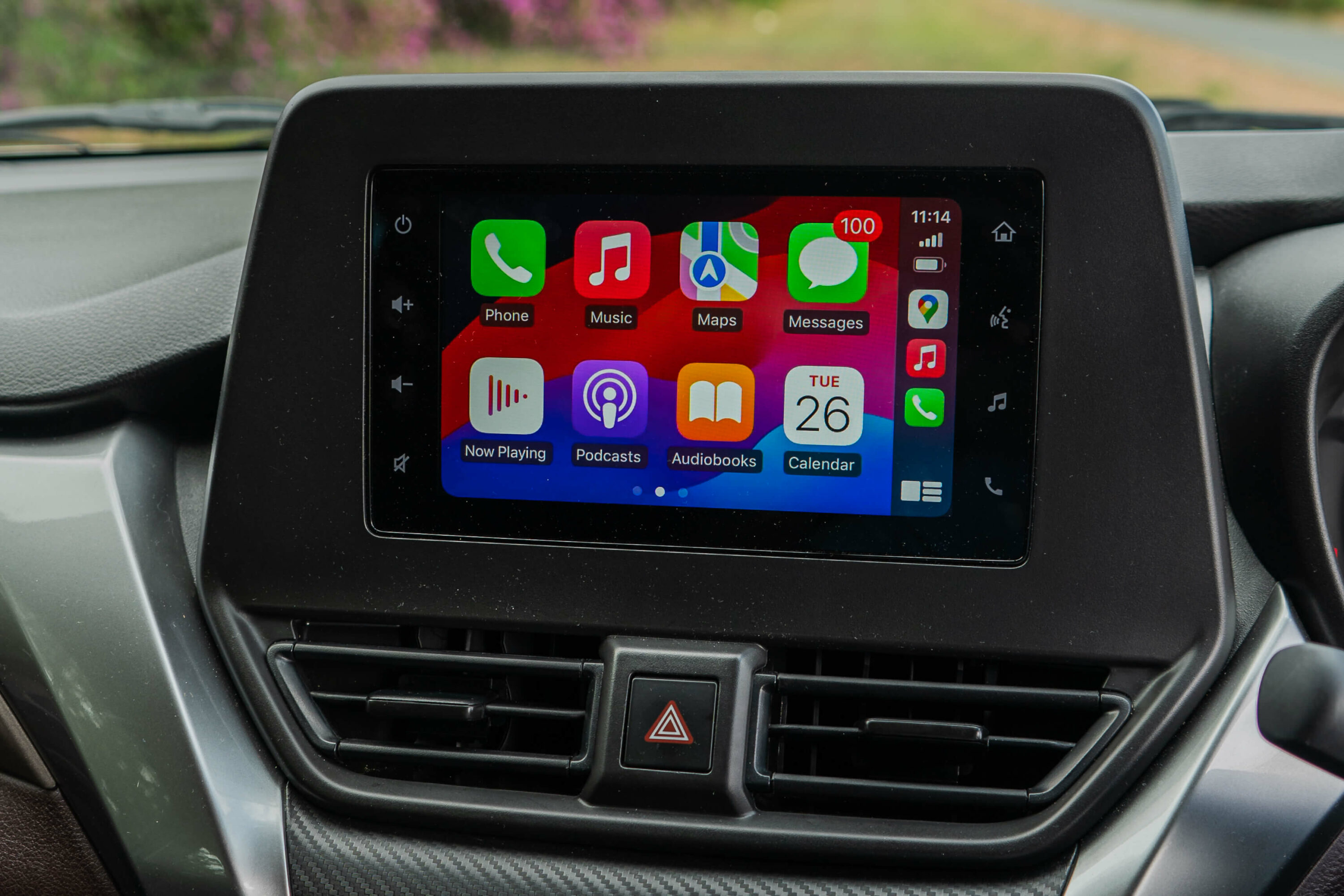 Suzuki Fronx 7-inch infotainment system