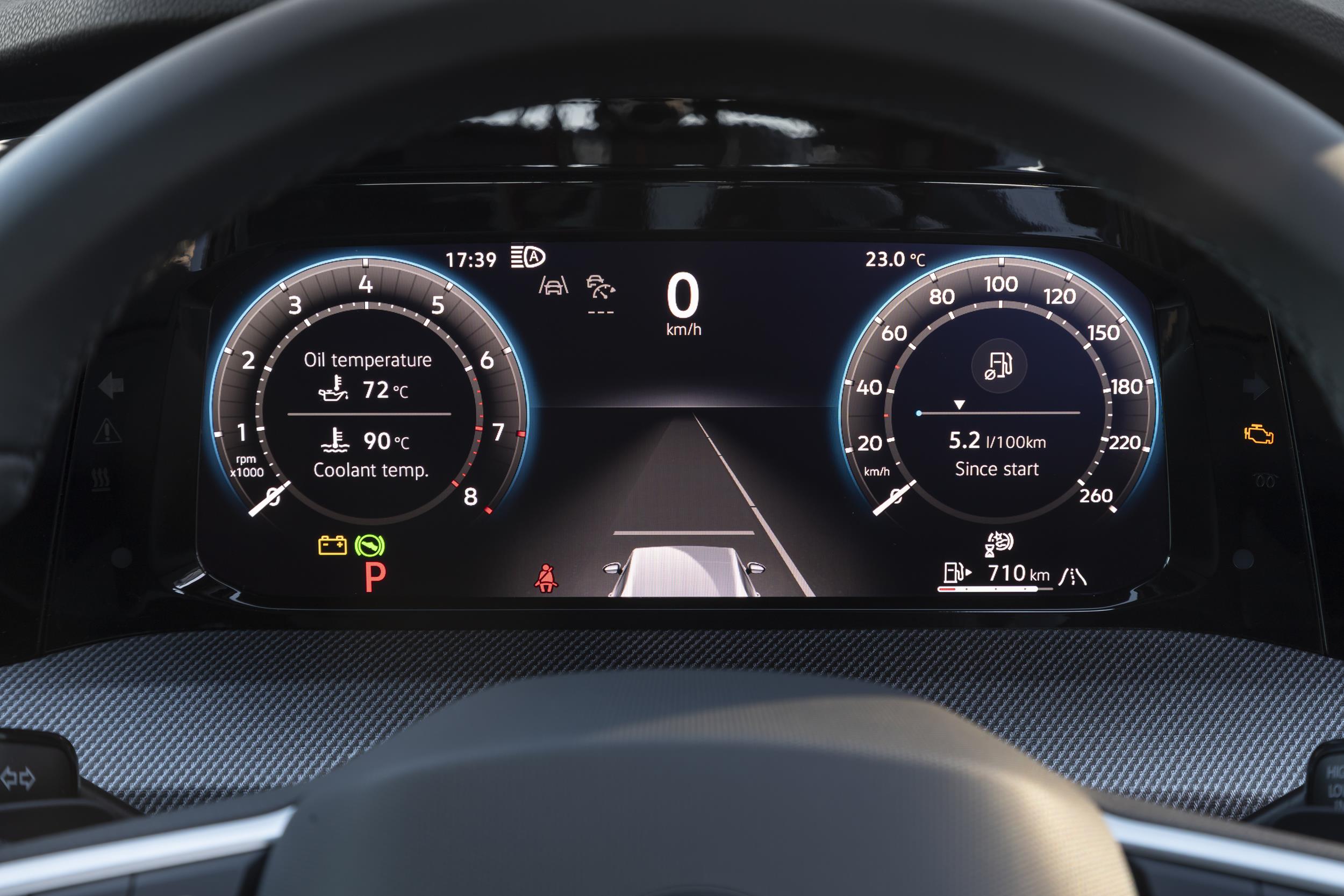 Volkswagen Golf Cluster